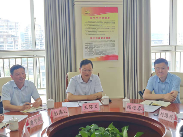 市人大来我局调研代表建议办理工作